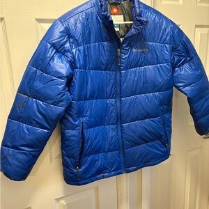 Columbia Blue Puffer Jacket